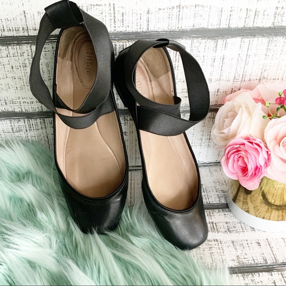 Chloe Shoes - Chloe ballerina black ballerina flats sz 37.5